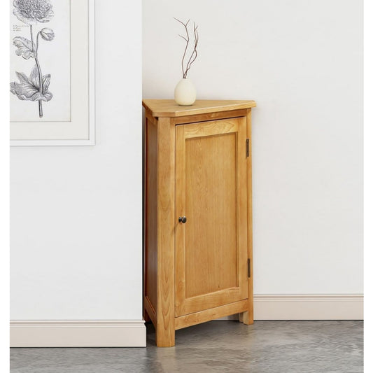 Tavolino compatto con ante regolabile rovere